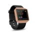 Stainless Steel Watch Frame Cover Case For Fitbit Blaze rose