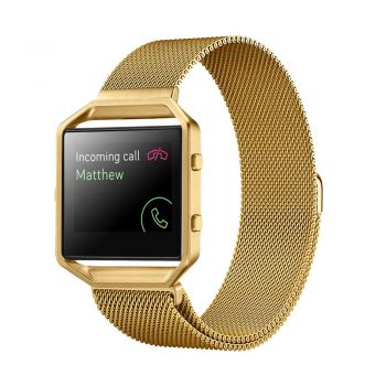 New arrival simple bumper frame for Fitbit blaze gold