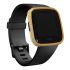 Shinny diamond metal cover case for Fitbit versa gold