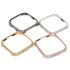 Shinny diamond metal cover case for Fitbit versa gold