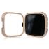 Shinny diamond metal cover case for Fitbit versa rose