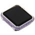 high quality Wholesale cover for Apple Watch purple diamond case