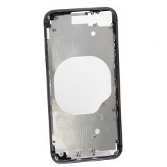 Metal color plated middle frame for iphone 8  4.7 inch Black