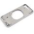 Metal color plated middle frame for iphone 8  4.7 inch Platinum