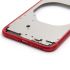 Metal color plated middle frame for iphone 8  4.7 inch Hot Red