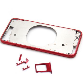 Hot Red color metal middle frame case for iPhone 8  4.7inch