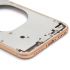 Metal color plated middle frame for iphone 8  4.7 inch Rose