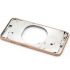 Metal color plated middle frame for iphone 8  4.7 inch Rose