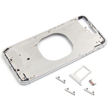 Platinum color metal middle frame case for iPhone 8 plus 5.5