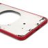 Metal color plated middle frame for iphone 8 plus 5.5" Red