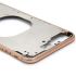 Metal color plated middle frame for iphone 8 plus 5.5" Rose