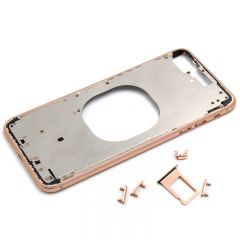 Metal color plated middle frame for iphone 8 plus 5.5" Rose