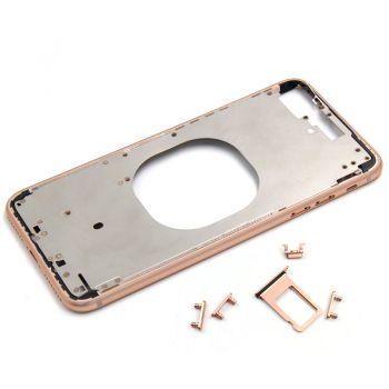 Rose color metal middle frame case for iPhone 8 plus 5.5"
