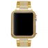 38MM/42MM bright Zircon bezel Case for Apple watch 1/2/3 gold 
