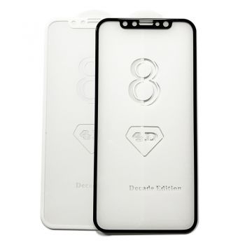 iPhone 8 9H 4D curved tempered glass