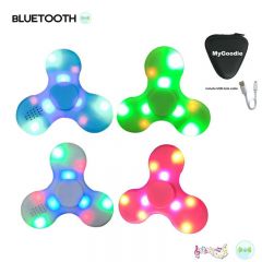 bluetooth LED fidget spinner toy