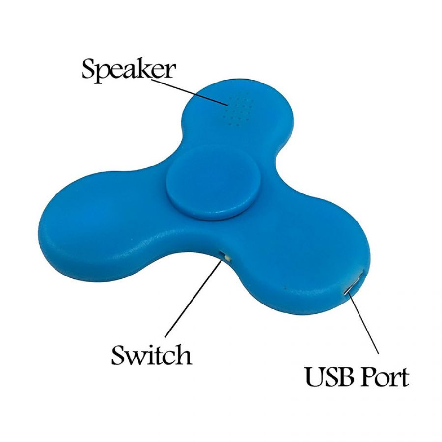 bluetooth LED fidget spinner toy