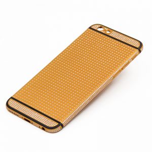 iPhone 6 gold housing full diamond inlaid