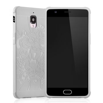 One Plus 3 dragon pattern design TPU protect case