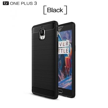 Oneplus 3 carbon fiber TPU cover case