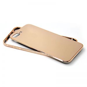 24k frame diamonds metal back cover housing for iPhone7/plus