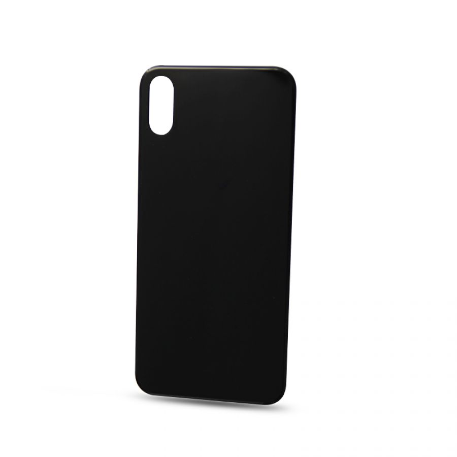 iPhone X Black / White Tempered Glass Back Housing Rear Cove