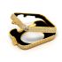 24kt Gold Plated Diamond Inlaid Protector Housing for Apple Watch Necklace Case for i-Watch Series 1&2&3