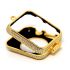 24kt Gold Plated Diamond Inlaid Protector Housing for Apple Watch Necklace Case for i-Watch Series 1&2&3