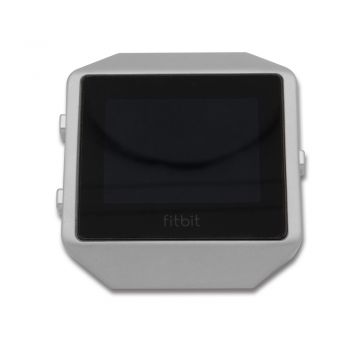 Protective case aluminium alloy grey frame for Fitbit blaze