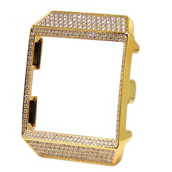 Gold diamond case for fitbit ionic smart watch