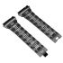 Fitbit ionic black middle diamond encrusted metal watch band