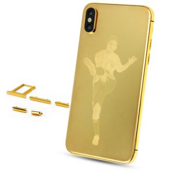 iPhone Xs Max 24kt gold housing