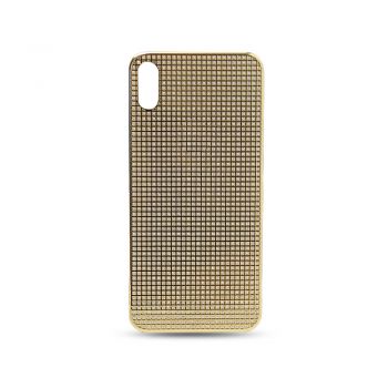 iPhone X middle housing with full diamond rear back cover