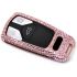 Attractive Pink Diamond Stuck Car Key Case Cover For Audi