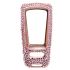 Attractive Pink Diamond Stuck Car Key Case Cover For Audi