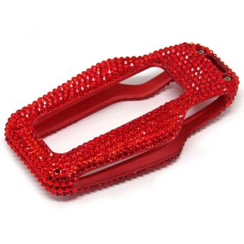 Luxury  Red Diamond stuck Car Key Case Cover For BMW