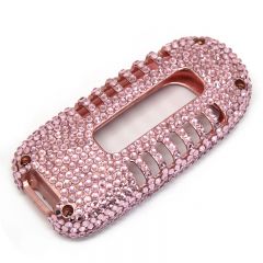 pink cystal car key case for  Jeep