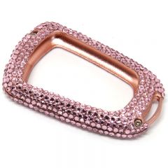 pink cystal car key case for Cadilla