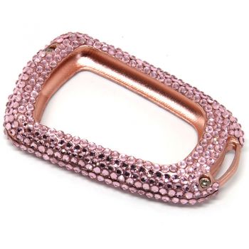 Attractive Pink  Diamond  Car Key Case Cover For Cadilla