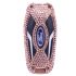 New Style Pink  Diamond Stuck Car Key Case Cover For Lincoln