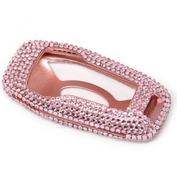 New Style Pink  Diamond Stuck Car Key Case Cover For Lincoln