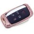 Luxury  Pink  Diamond stuck Car Key Case  For  Land Rover