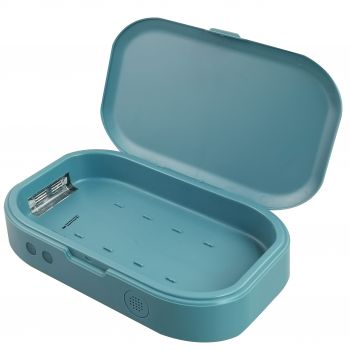 Portable UV Sterilization Box Mobile Phone Wireless Charger Disinfection Box UV Sterilizer 