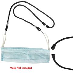 Mask Lanyards With Clip Face Bandana Neck Extension Chains Soft Braided Cords String Holder Keeper Ear Pressure Relief Adjustable Length Tie Strap Retainer