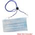 Mask Lanyards With Clip Face Bandana Neck Extension Chains Soft Braided Cords String Holder Keeper Ear Pressure Relief Adjustable Length Tie Strap Retainer