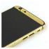 iPhone 6  plus 24k gold housing Black Carbon Fiber diamond