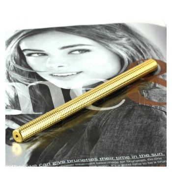 Customizable Luxury 24k gold Clous de Paris pen