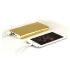 luxury 24kt gold power bank 10000mah