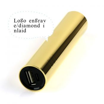 24kt gold power bank 2600mah