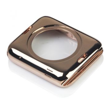 18K rose gold platinum mirror housing for apple watch S1